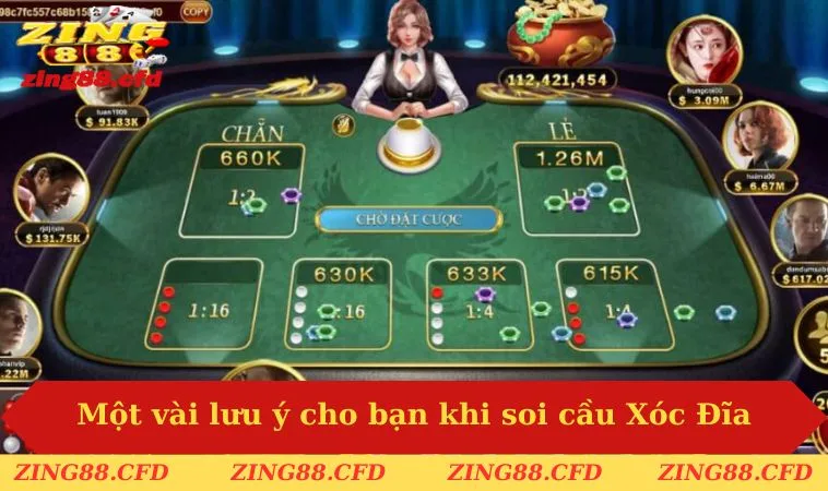 Một vài lưu ý cho bạn khi soi cầu Xóc Đĩa