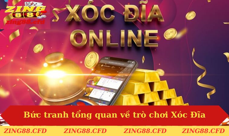 Bức tranh tổng quan về trò chơi Xóc Đĩa