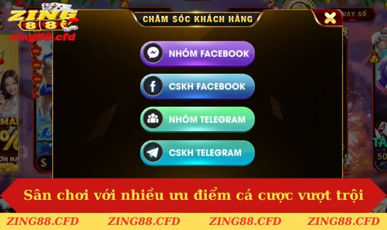 Sân chơi mang đến nhiều ưu điểm cá cược vượt trội